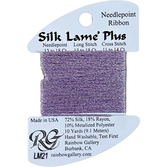 Rainbow Gallery Silk Lame Plus - 21 Lite Lavender