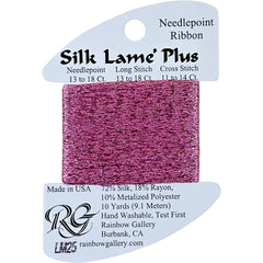 Rainbow Gallery Silk Lame Plus - 25 Rose Pink