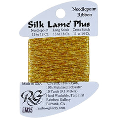 Rainbow Gallery Silk Lame Plus - 35 Buttercup