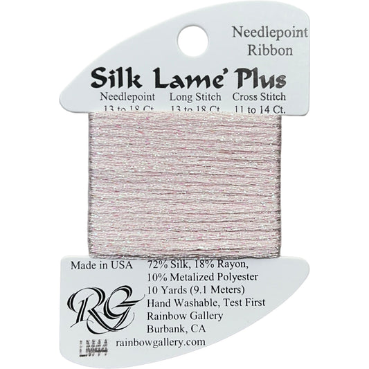 Rainbow Gallery Silk Lame Plus - 44 Lite Shell Pink