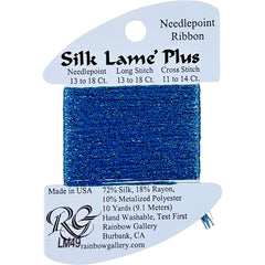 Rainbow Gallery Silk Lame Plus - 49 China Blue