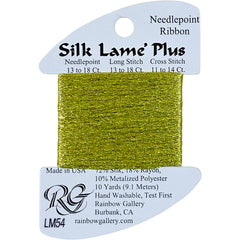 Rainbow Gallery Silk Lame Plus - 54 Lite Avocado