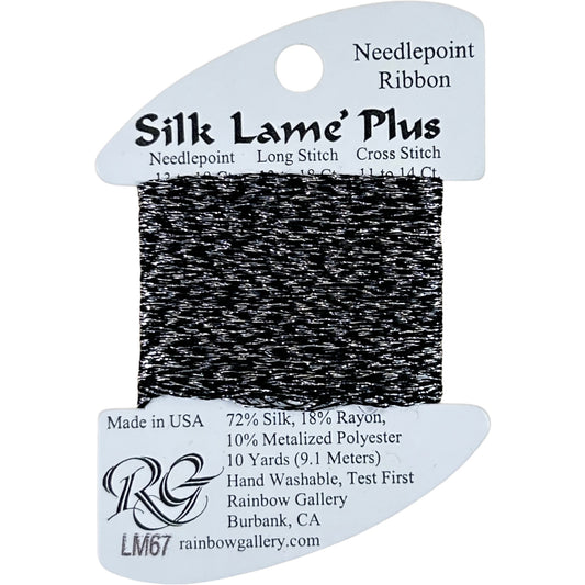 Rainbow Gallery Silk Lame Plus - 67 Antique Silver
