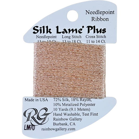 Rainbow Gallery Silk Lame Plus - 70 Lite Peach