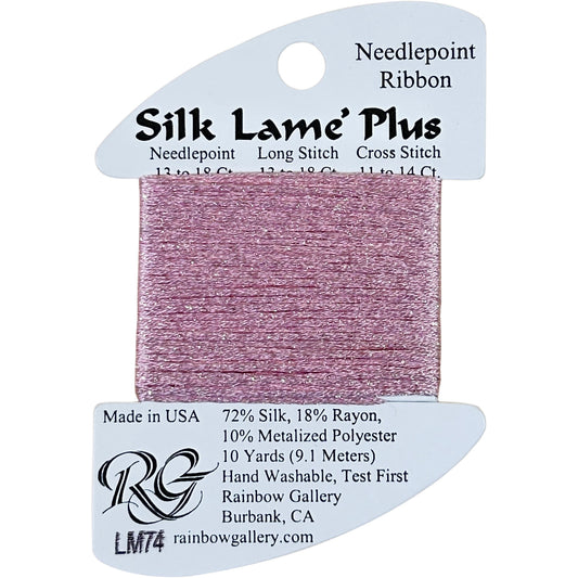 Rainbow Gallery Silk Lame Plus - 74 Pale Pink