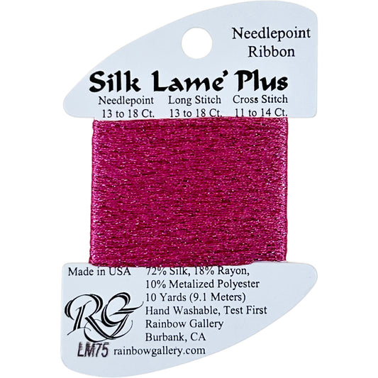 Rainbow Gallery Silk Lame Plus - 75 Wild Rose