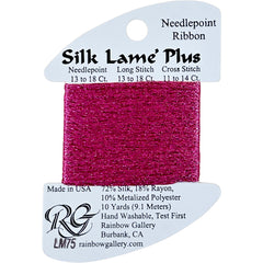 Rainbow Gallery Silk Lame Plus - 75 Wild Rose
