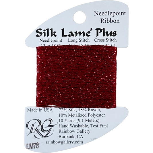 Rainbow Gallery Silk Lame Plus - 78 Cherry