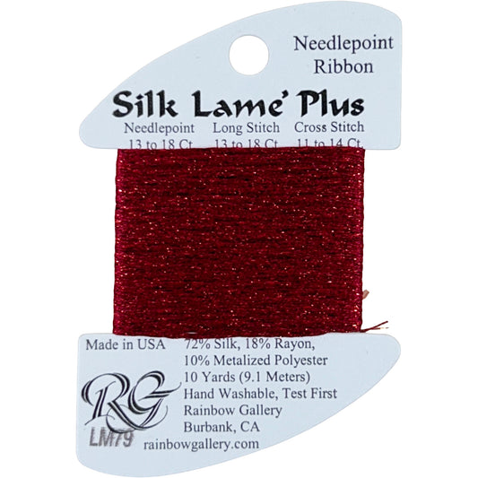 Rainbow Gallery Silk Lame Plus - 79 Dark Cherry