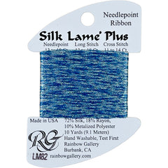 Rainbow Gallery Silk Lame Plus - 82 Lite China Blue