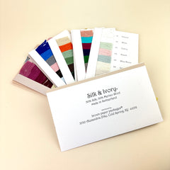 Silk & Ivory Silk Color Card