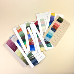 Silk & Ivory Silk Color Card