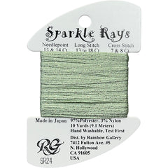 Rainbow Gallery Sparkle Rays - 24 Light Sea Green