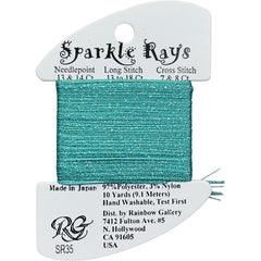 Rainbow Gallery Sparkle Rays - 35 Aqua