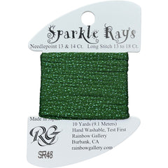 Rainbow Gallery Sparkle Rays - 48 Dark Christmas Green