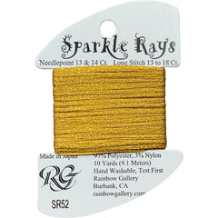 Rainbow Gallery Sparkle Rays - 52 Marigold