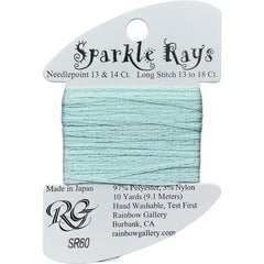 Rainbow Gallery Sparkle Rays - 60 Lite Green Aqua
