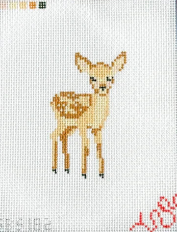 Spellbound Stitchery Baby Deer Needlepoint Canvas