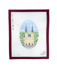 Spellbound Stitchery Cathedral-Basilica Savannah Needlepoint Canvas