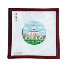 Spellbound Stitchery Fayetteville Market House Needlepoint Canvas
