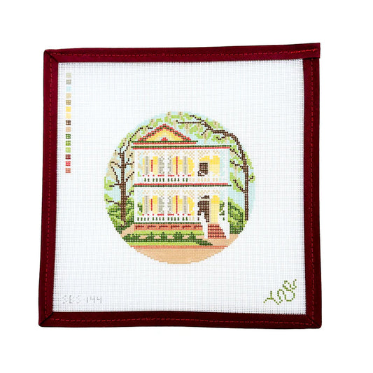Spellbound Stitchery Gingerbread House Needlepoint Canvas
