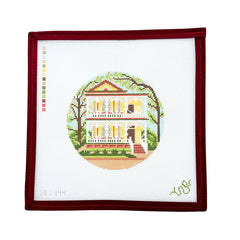 Spellbound Stitchery Gingerbread House Needlepoint Canvas