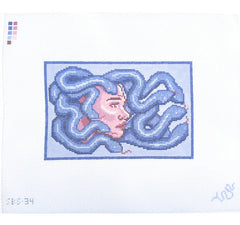 Spellbound Stitchery Medusa Needlepoint Canvas