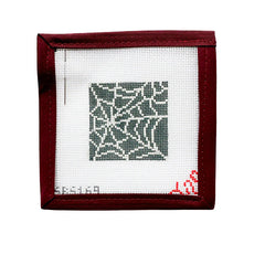 Spellbound Stitchery Mini Spiderweb Needlepoint Canvas