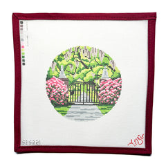 Spellbound Stitchery Southern Gates Needlepoint Canvas