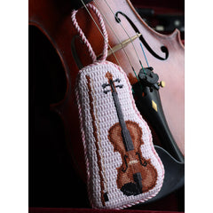 Spellbound Stitchery Violin Needlepoint Canvas