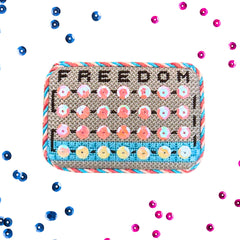 Spellbound Stitchery Freedom Needlepoint Canvas