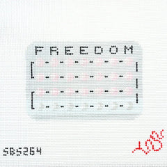Spellbound Stitchery Freedom Needlepoint Canvas
