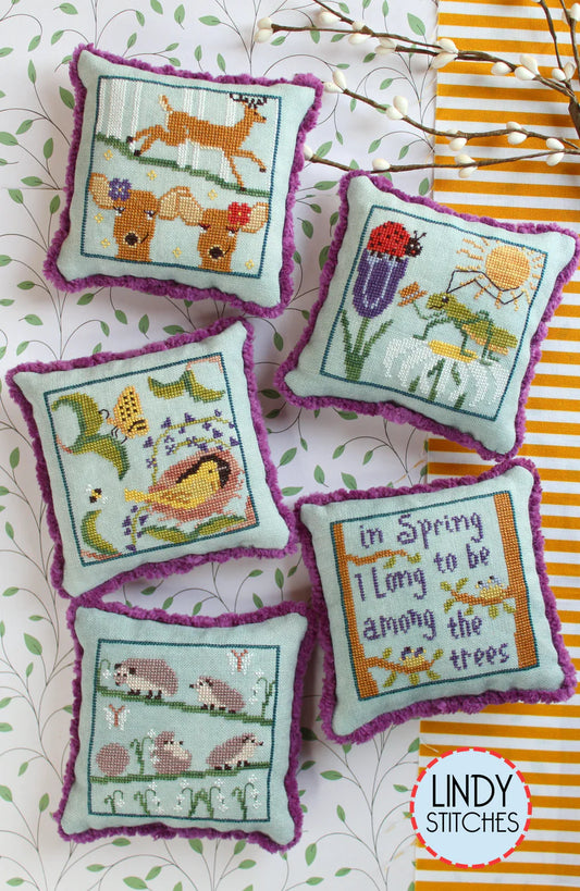 Lindy Stitches Spring Forest Scrapbook - Part 1 Cross Stitch Pattern