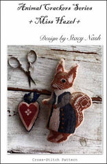 Stacy Nash Designs Animal Cracker Series Miss Hazel Cross Stitch Pattern