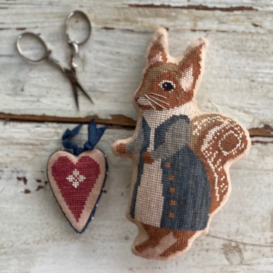 Stacy Nash Designs Animal Cracker Series Miss Hazel Cross Stitch Pattern