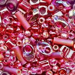 Sundance Designs Color Vibe Bead Mix - 022 Raspberry