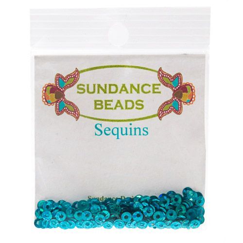 Sundance Designs Sequins 3mm - 232 Turquoise Shimmer