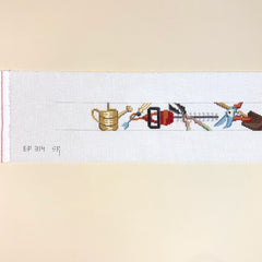Susan Roberts Needlepoint Gardening Belt Needlepoint Canvas
