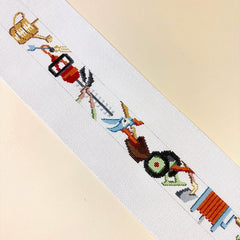 Susan Roberts Needlepoint Gardening Belt Needlepoint Canvas