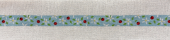 Susan Roberts Needlepoint Ladybugs and Flowers Dog Collar or Lead Needlepoint Canvas