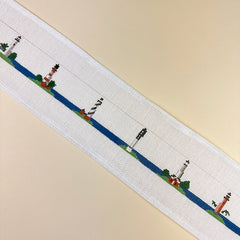 Susan Roberts Needlepoint Lighthouses Belt Needlepoint Canvas