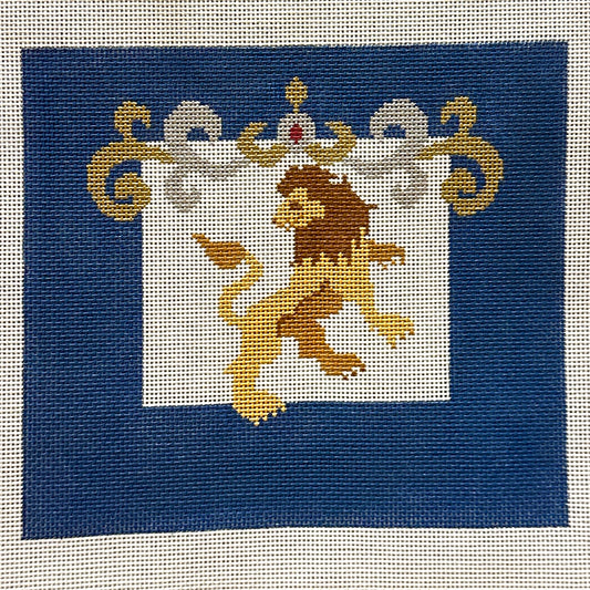 Susan Roberts EP Arts Lion Tefillin Bag Needlepoint Canvas