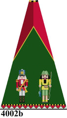 Susan Roberts Needlepoint Nutcracker Tree Skirt Needlepoint Canvas - Full Set