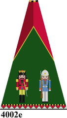 Susan Roberts Needlepoint Nutcracker Tree Skirt Needlepoint Canvas - Full Set