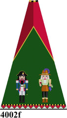 Susan Roberts Needlepoint Nutcracker Tree Skirt Needlepoint Canvas - Full Set