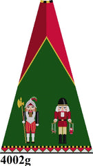 Susan Roberts Needlepoint Nutcracker Tree Skirt Needlepoint Canvas - Full Set