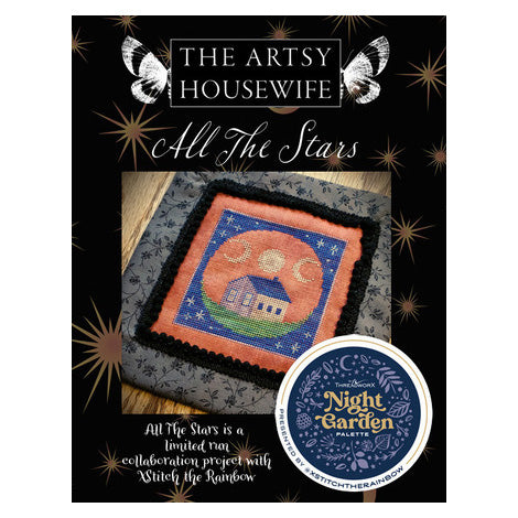 The Artsy Housewife All The Stars Cross Stitch Pattern