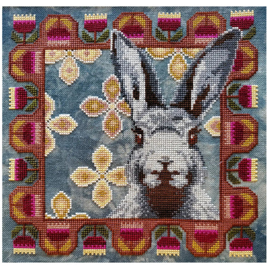 The Artsy Housewife Bun Bun Cross Stitch Pattern