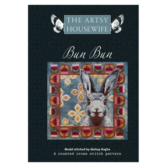 The Artsy Housewife Bun Bun Cross Stitch Pattern