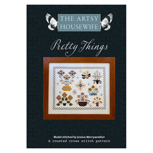The Artsy Housewife Pretty Things Cross Stitch Pattern